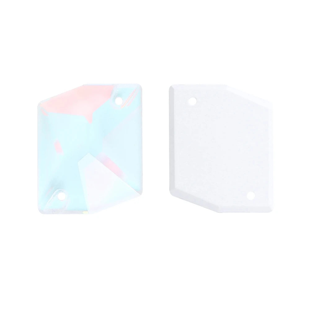 QY Wholesale Cosmic Sewing Crystal Glass Bling Sew-On Rhinestones Flat Back Non Hotfix Stones Bling for Clothing Accessory