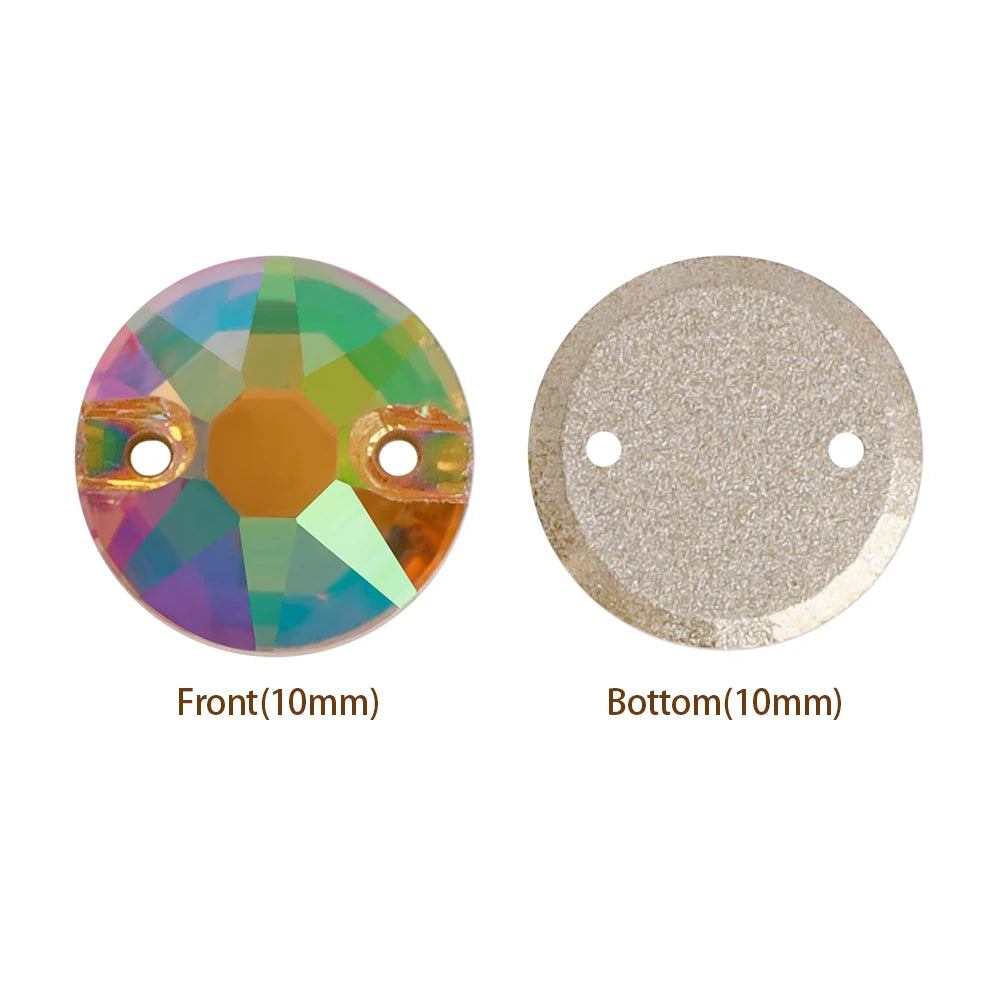 QIYI Factory Direct Wholesale Top Quality Durable Innovative Design Luxury Minimalist Versatile XIRIUS Sew-on Stone for DIY