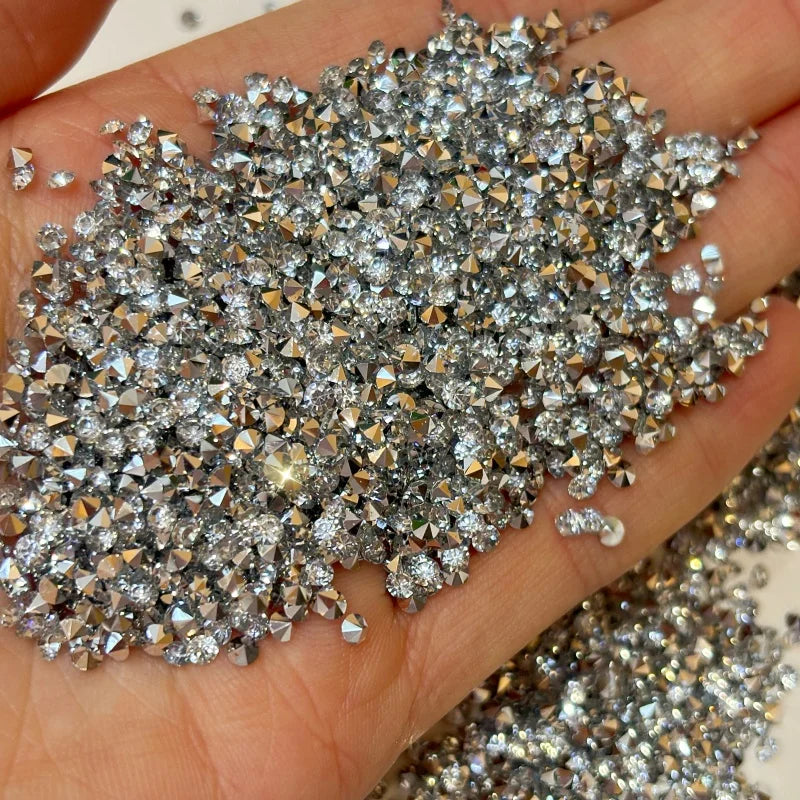 High Quality 3mm Pointback Resin Rhinestone Jewelry Accessories Custom Wholesale Bulk for Shoes Nails Garments Bags