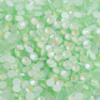 QIYI Wholesale Mocha Flat Back Non Hotfix Glitter Diamond Stone SS4-SS30 Bulk Rhinestones for Nail Charms