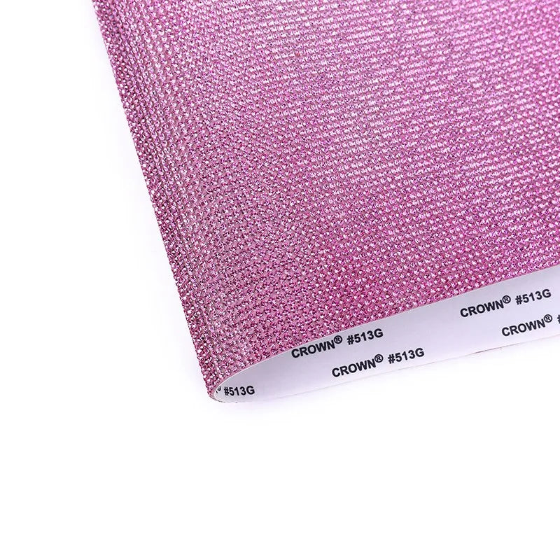 SS6 Hot Sales Custom Bling Bling Rhinestone Mesh Glass Crystal 2MM Hot Fix Rhinestone Sticker Rhinestones for Car