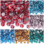 September New Colors Wholesale Baby Blue Rhinestone New Design Non Hotfix  Flat Back Crystal Glass  for DIY Nail Clothing
