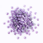 Silver Back Mocha  Crystal  Glass Flat Back Rhinestones Non Hot Fix Crystal AB Rhinestones in Bulk 1201-1209