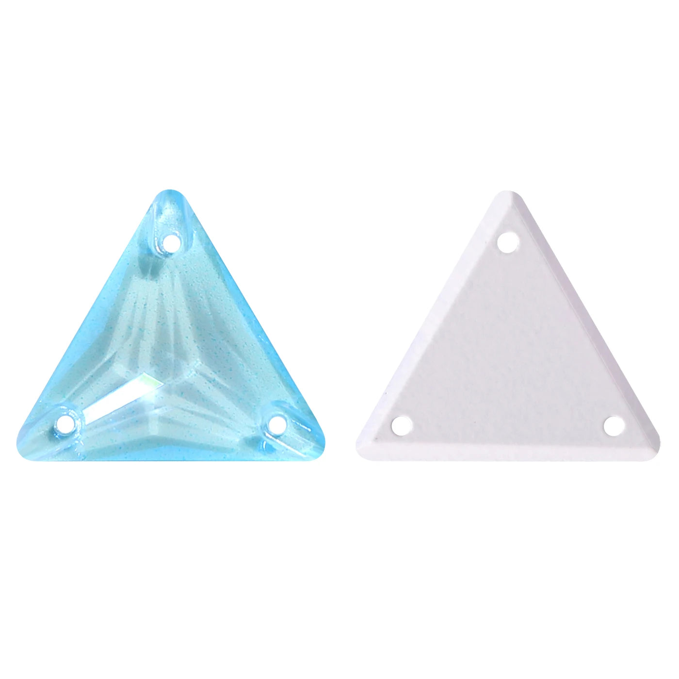 Triangle 12mm 16mm 22mm 80+Colors Sew on Rhinestones 3270  Flat Back Bling Bling Diamond Stone for Fashion Jewelry Clothes