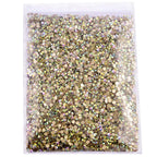 High Quality Big Pack 16 Cut Facets Rhinestone 14400 PCS Crystal AB Non Hot Fix Flatback Rhinestones for Dress