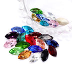 Factory Direct Wholesale Trendy Design Minimalist Versatile Popular Decoration Eco-friendly Materials K9 Glass Point Rhinestone