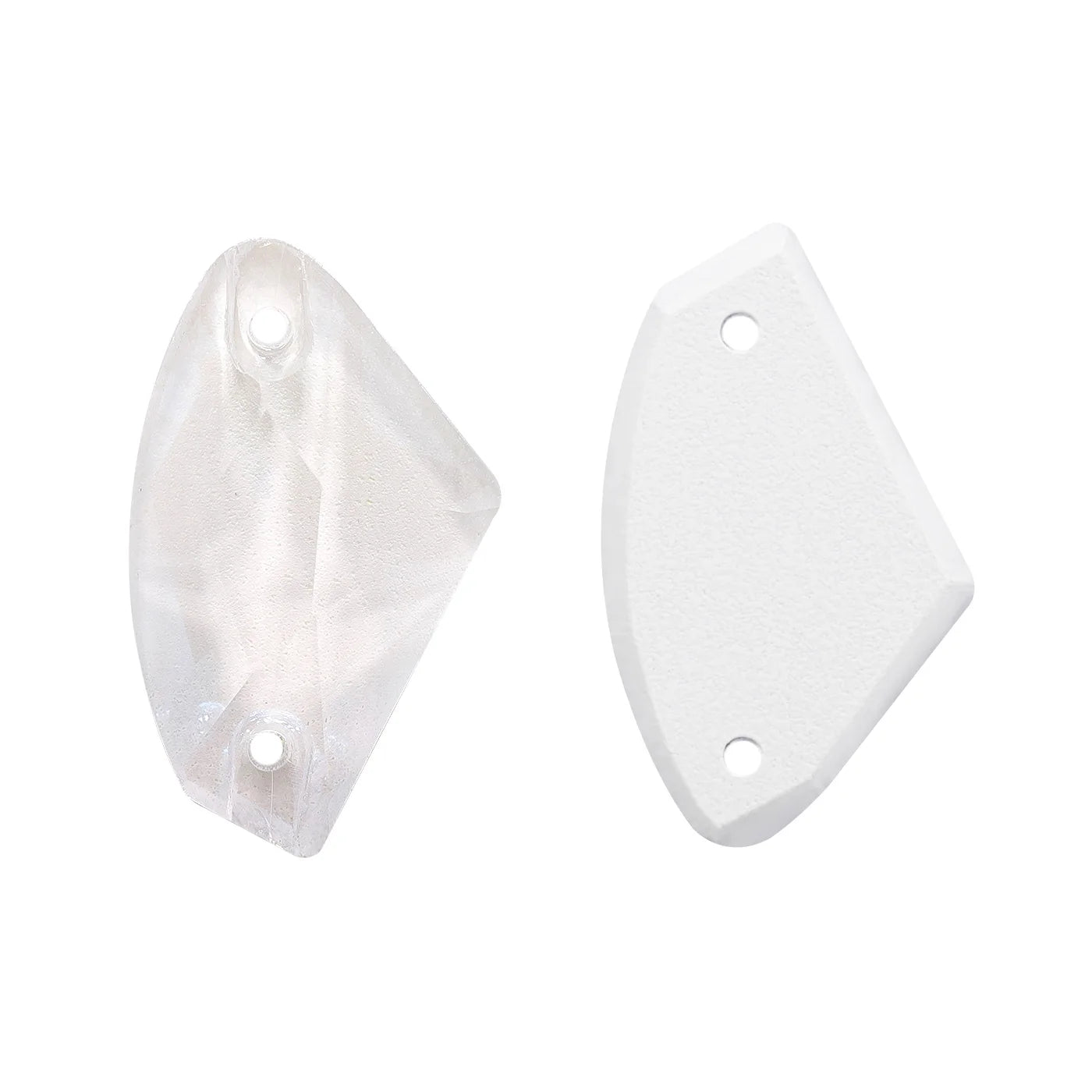 QIYI Neon Colors Galactic High Quality Sew-on Rhinestones Bulk Flatback 2 Holes Sewing  Rhinestone Bling for Jewelry Dress