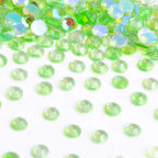 Crystals Nail Art Rhinestone Hot Selling Aurora Colors 1440PCS Rhinestones Flat Back Non Hotfix Glass 1 Bag Rhinestones Custom
