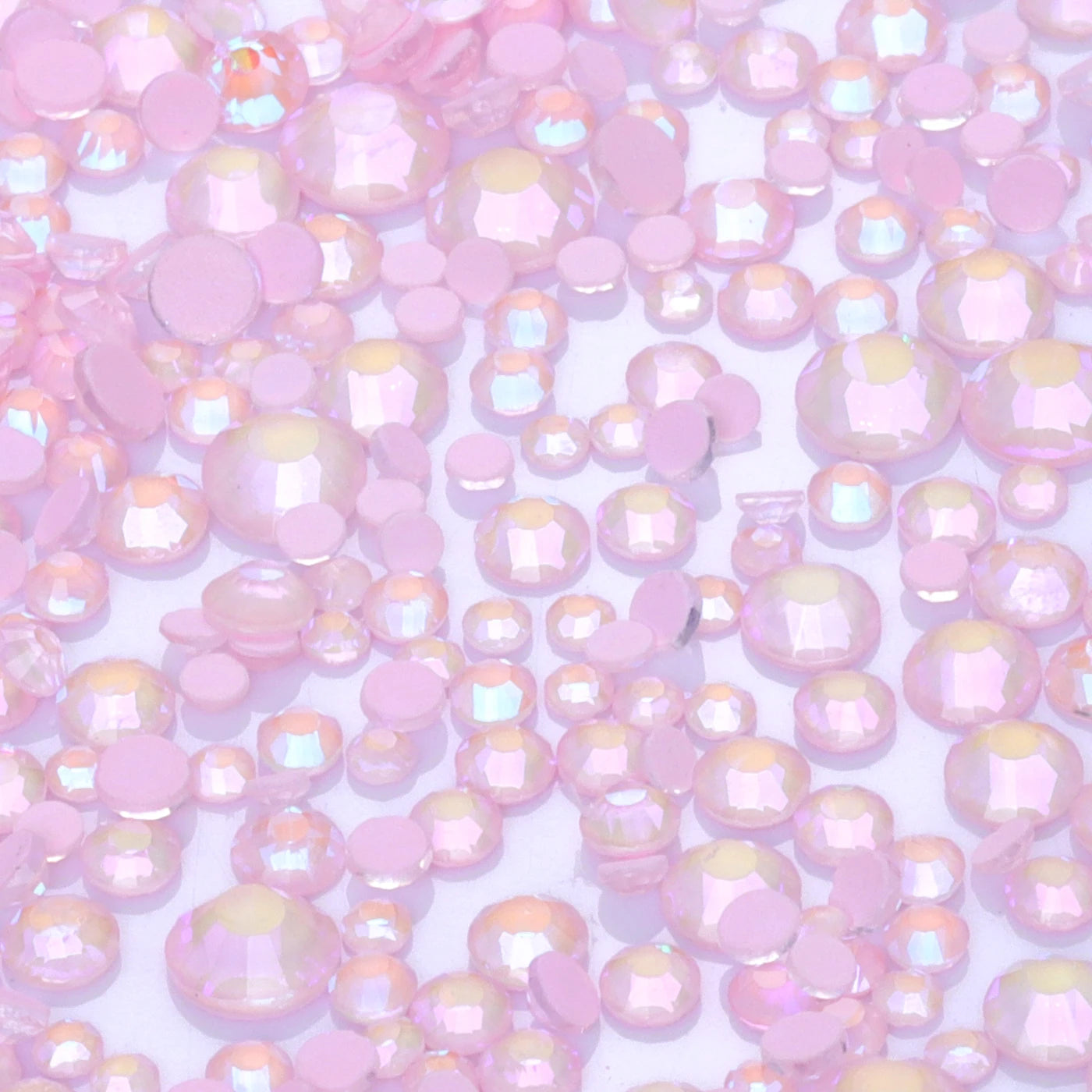 QIYI Factory Wholesale Macarons Color Mixed Size Ss6-ss20 Bling Crystal Rhinestones Bulk for Decorative Nail Art Crafts