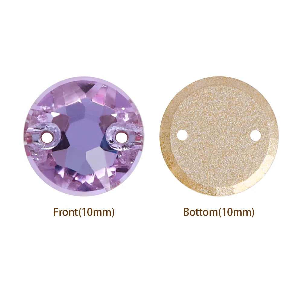 QIYI Factory Direct Wholesale Top Quality Durable Innovative Design Luxury Minimalist Versatile XIRIUS Sew-on Stone for DIY