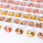 4568 Qiyi Innovative Design Classical Baguette Fancy Stone Top Quality Grade 6A K9 Glass Point Back Stones for DIY Decoration