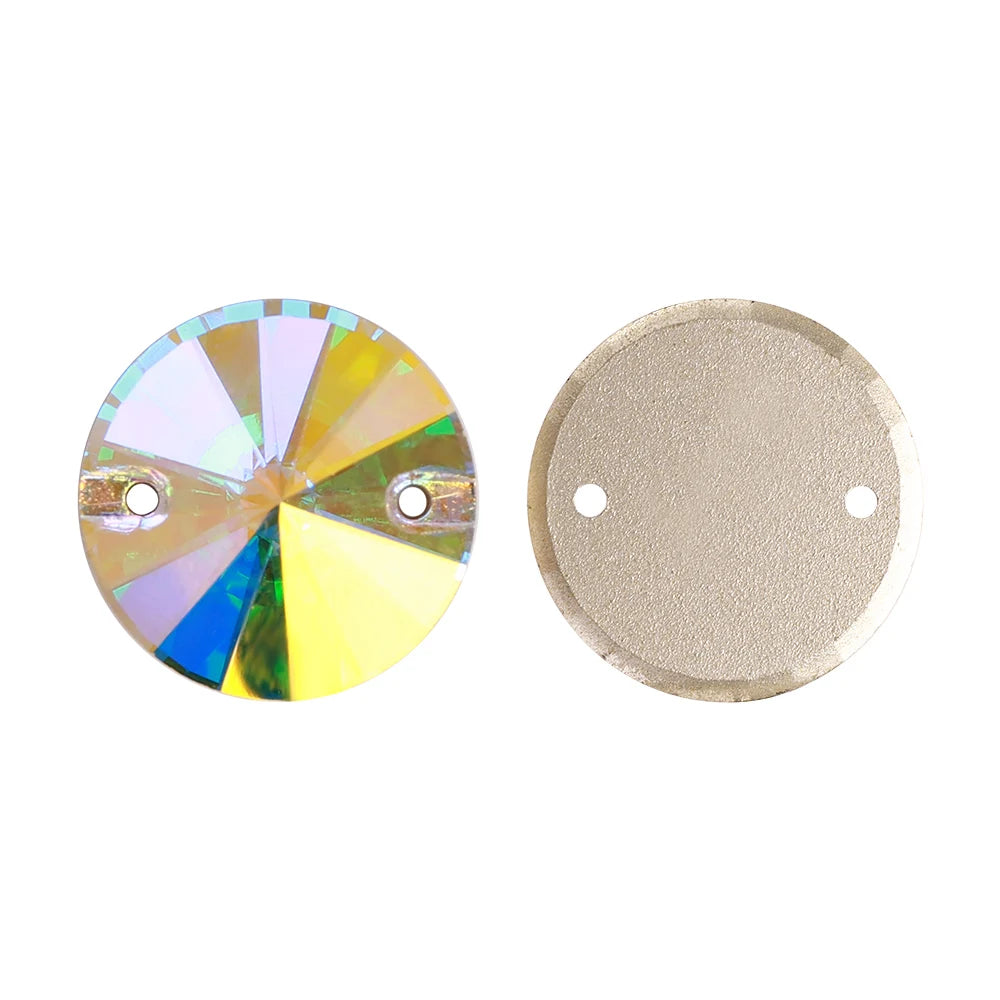 QIYI Hot Sale Sewing on Glitter Diamond Point Back Crystal Glass Fancy Gems for Art Performance Costumes
