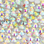 Hot-selling Crystal Rhinestones Glass Flatback Rhinestone Bulk Glitter Non Hotfix for Nail Art Decorations