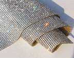 SS6 Hot Sales Custom Bling Bling Rhinestone Mesh Glass Crystal 2MM Hot Fix Rhinestone Sticker Rhinestones for Car