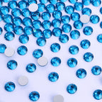 QIYI 2024 Hot Selling High Quality Luxury Fashion Regular Cut Non Hofix Glass Flat Back Rhinestone for Decorate Garment Nail Art
