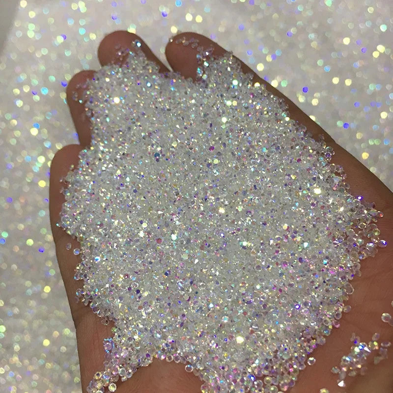 High Quality Bulk Glass Rhinestones Transparent for Nail Art Bags Garments Shoes Decoration Jewelry Decoration