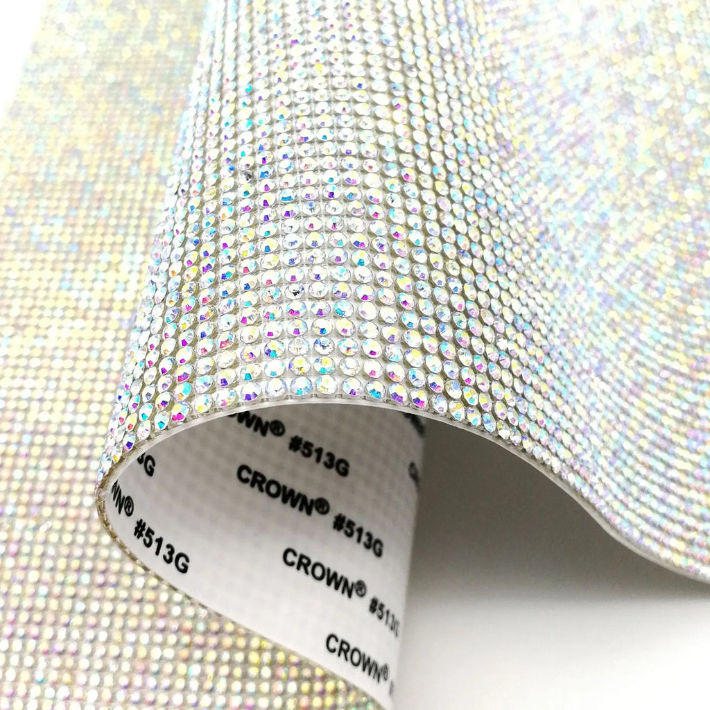 SS6 Hot Sales Custom Bling Bling Rhinestone Mesh Glass Crystal 2MM Hot Fix Rhinestone Sticker Rhinestones for Car