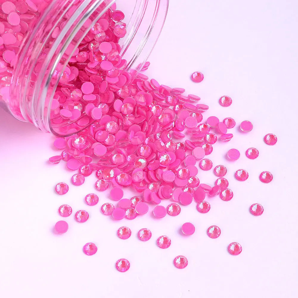 Wholesale Glitter Mocha Flat Back Non Hotfix Rhinestone Glass Crystals Rhinestones Diamond for Fashion Jewelry Earring