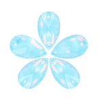 High Quality Hand-Sew on DIY Drill Drop-Shaped  Glass Crystal Rhinestone Sew-On  Setting for Shoes & Dresses for Fashion