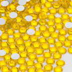 Factory Wholesale Nail Glitter Glass Rhinestones Silver Base Flat Back Strass Crystal Non Hot Fix Rhinestone for Bra Decoration