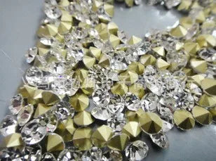 Wholesale Hot Fixed Bulk Rhinestones Multifunctional Pointed Base Rhinestone Decoration