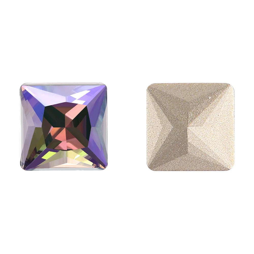 Effect Color Hot Selling Latest Fashion Design Factory Wholesale New Design Eco-friendly Materials K9 Glass Point Back Stone