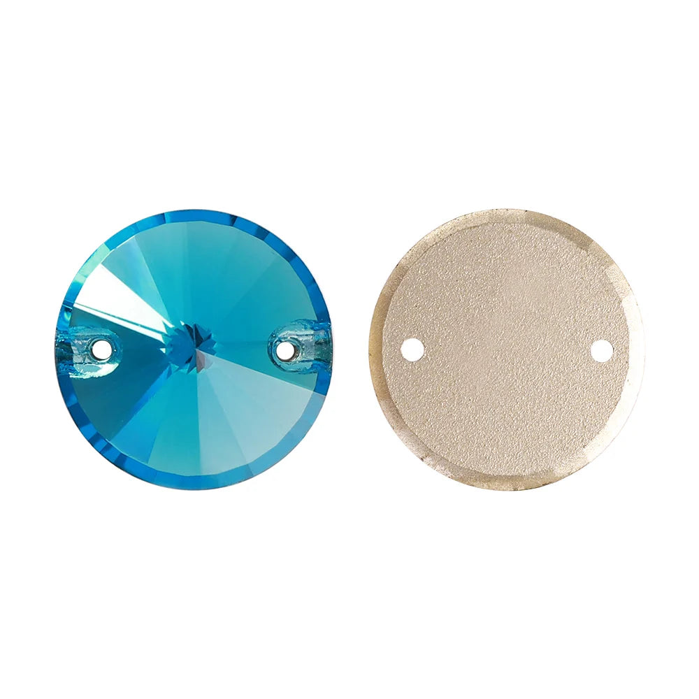 QIYI Hot Sale Sewing on Glitter Diamond Point Back Crystal Glass Fancy Gems for Art Performance Costumes
