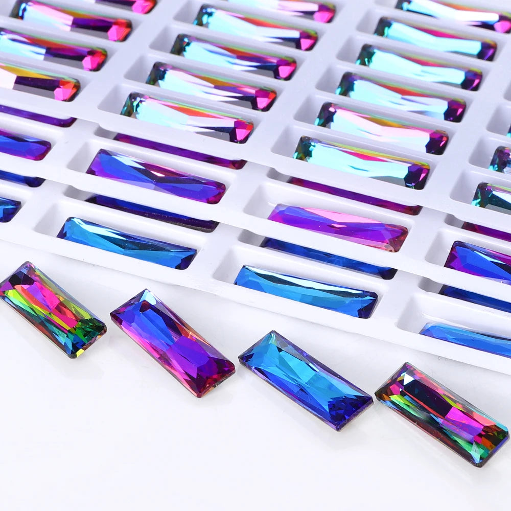 2024 Hot Selling Factory Direct Wholesale High Quality K9 Glass Crystal Fancy Shape Bright Shining Rhinestone for DIY Decoration