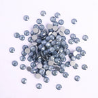 Silver Back Mocha  Crystal  Glass Flat Back Rhinestones Non Hot Fix Crystal AB Rhinestones in Bulk 1201-1209