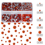 Wholesale SS6 SS10 SS16 SS20 SS30 6 Grid Mix Size Clear AB Rhinestone Hotfix Rhinestones for Costumes