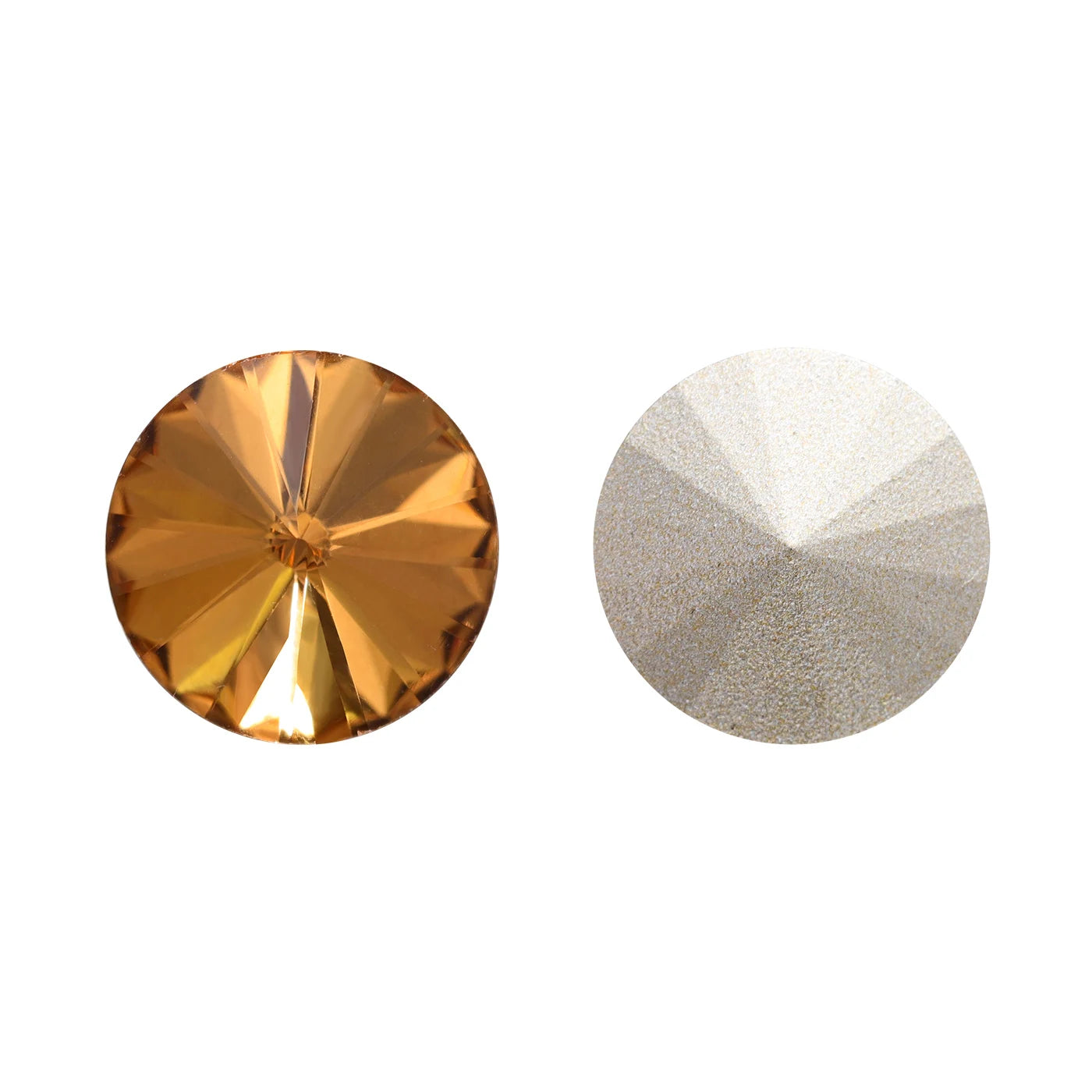 1122 QIyi  New Product Explosion Rivoli Shape Eco-friendly Materials Trendy Design K9 Glass Point Back Rhinestone for DIY