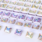 Effect Color Hot Selling Latest Fashion Design Factory Wholesale New Design Eco-friendly Materials K9 Glass Point Back Stone