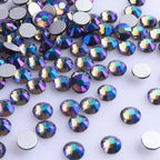 Top Selling Glass Crystals AB Colors Nail Art Rhinestones Flat Back Non Hotfix Rhinestone Diamond for Fashion Jewelry Earring