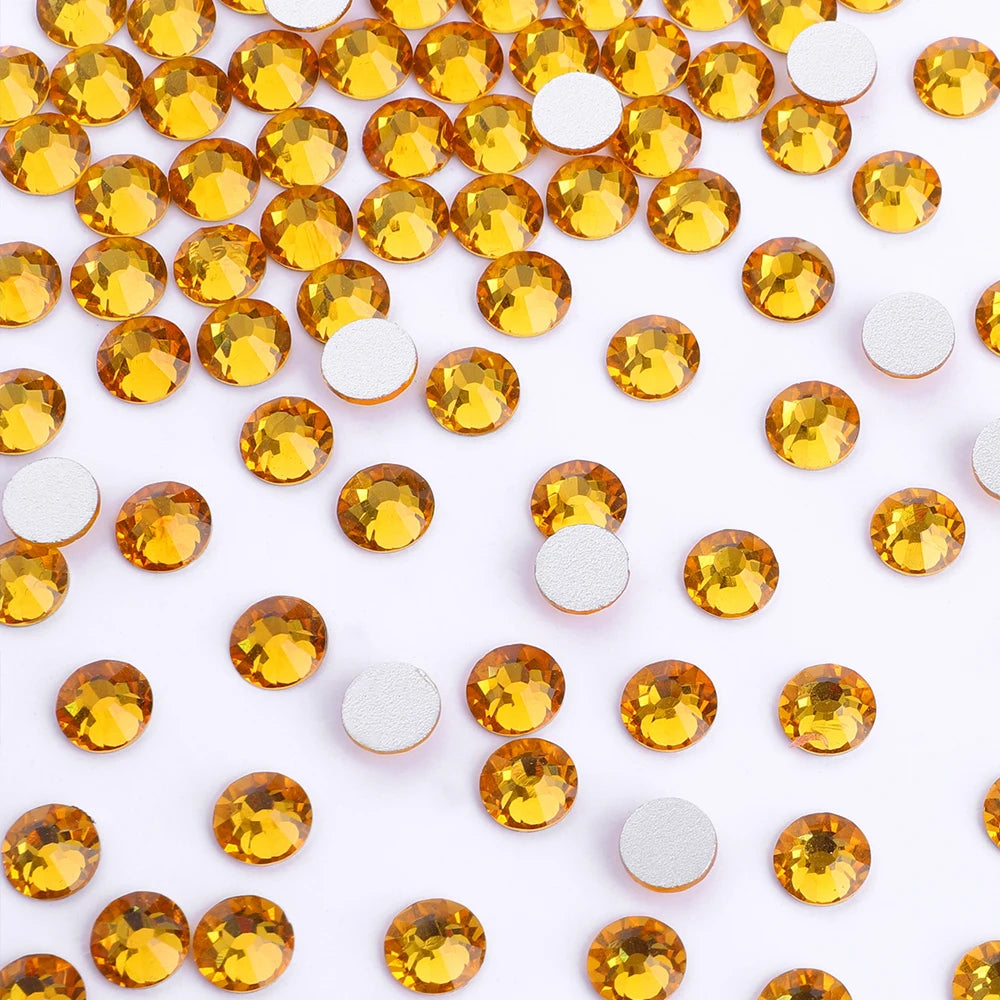Wholesale Factory Price Multi Sizes Colorful Crystal AB Rhinestones Nail Rhinestones Bulk  for DIY Crafts
