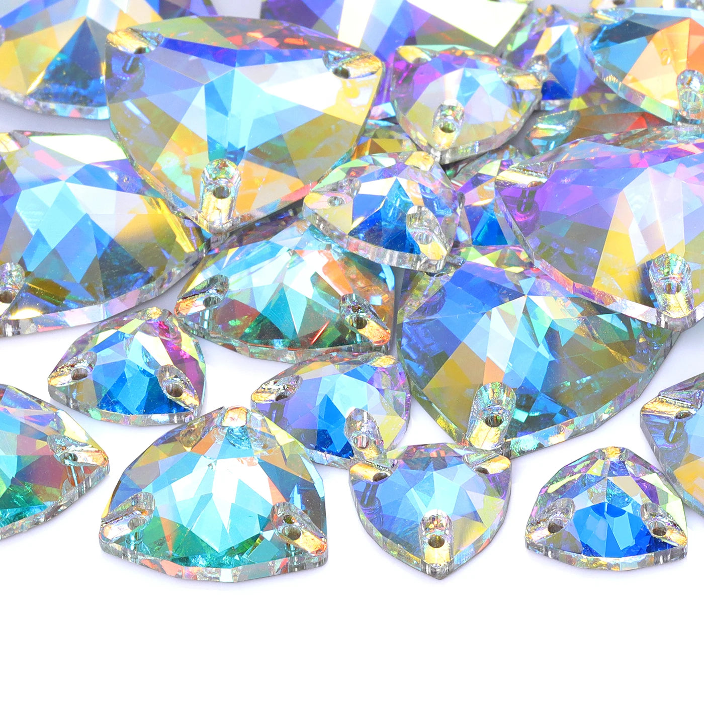 60+ Colors Trillion K9 T Sew-On Crystal Stone Premium Cristal 3272 Rhinestone for Clothes Bags Shoes