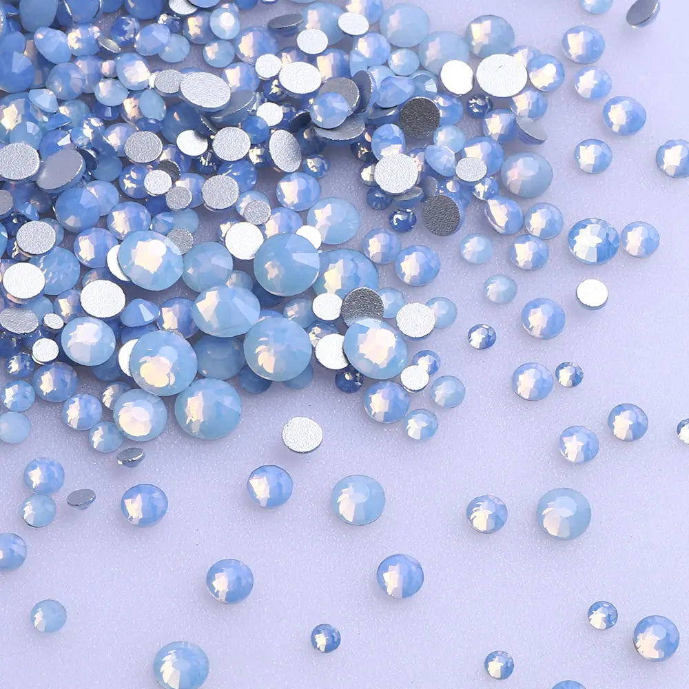QIYI Factory Wholesale Mixed Size Ss4-ss20 Bling Crystal Rhinestones Bulk for Decorative Nail Art