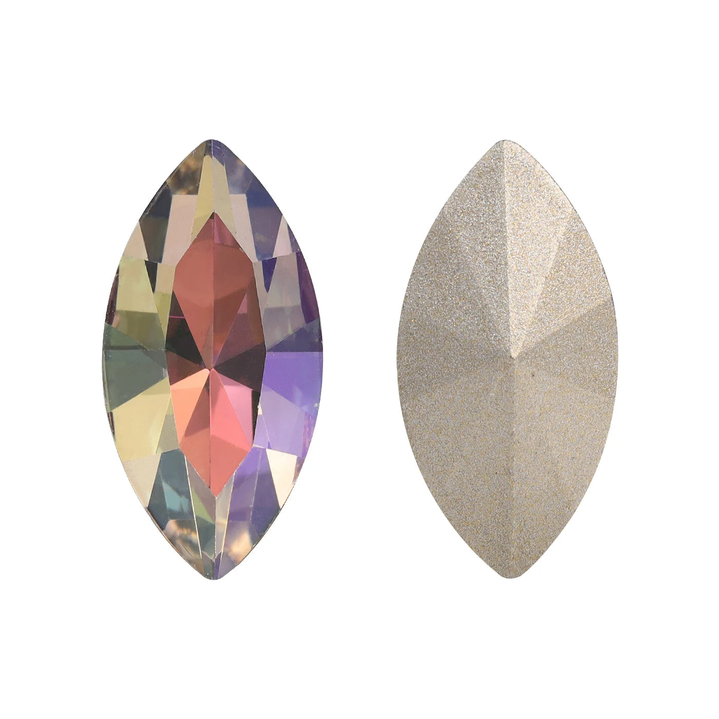 Wholesale Effect Color Fashion Design Minimalist Versatile Popular Decoration Eco-friendly Materials K9 Glass Point Back Stone