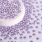 Hot Selling 1440 Nail Charms Lavender Glass Rhinestones Grade AAAAAA Loose Flatback Non Hot Fix for Jewelry Qiyi Brand