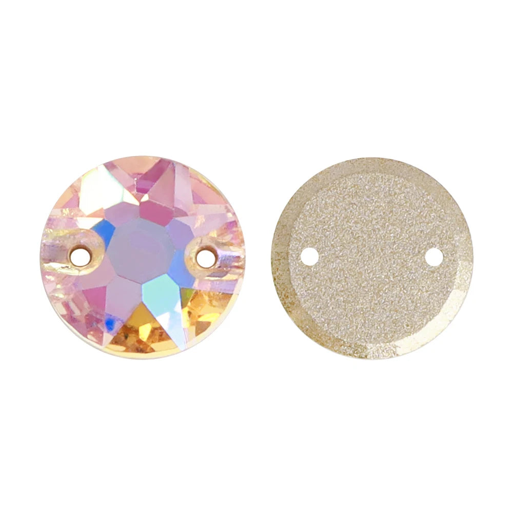 Wholesale XIRIUS Rhinestones 3288  Crystal AB Sew-on Rhinestones Glass  Flatback Rhinestones Sewing Stones for Dress