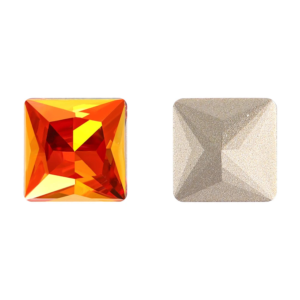 Effect Color Hot Selling Latest Fashion Design Factory Wholesale New Design Eco-friendly Materials K9 Glass Point Back Stone