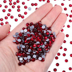 Wholesale Factory Price Flat Back Hotfix Glass Crystal Rhinestone Round Hotfix Crystal Stone Delicate for Clothing Accessories