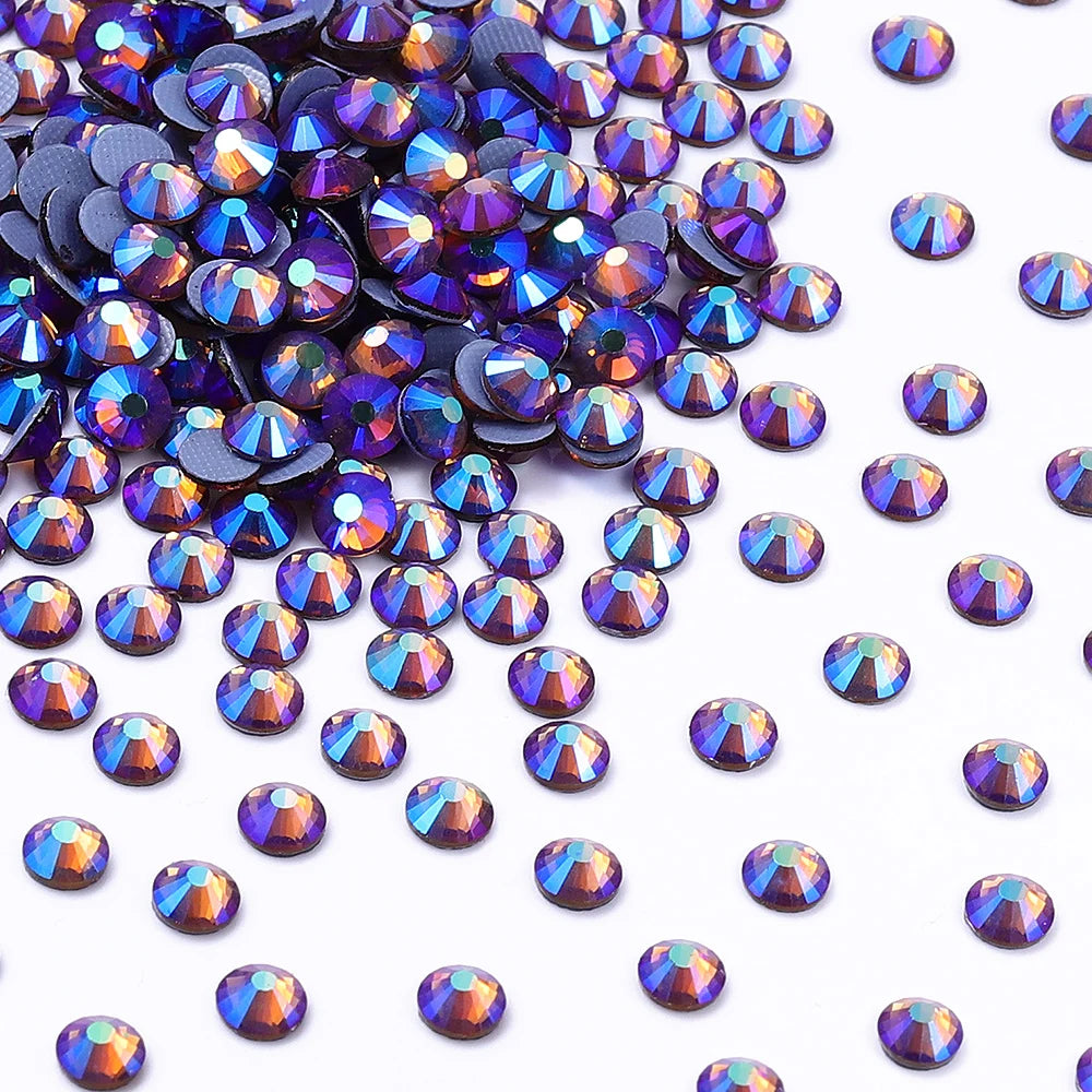 Hotfix Glass 60+Colors Rhinestone Crystal AB High Quality Rhinestones Bulk Crystals Stones Garment Accessories for Clothing