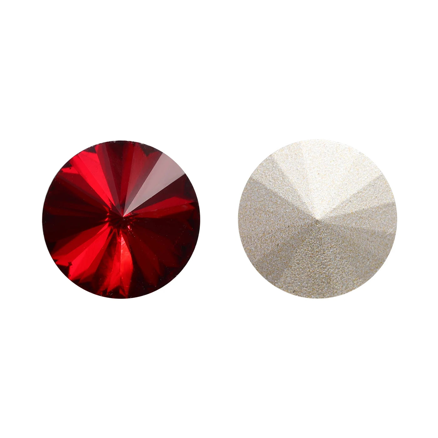 1122 QIyi  New Product Explosion Rivoli Shape Eco-friendly Materials Trendy Design K9 Glass Point Back Rhinestone for DIY