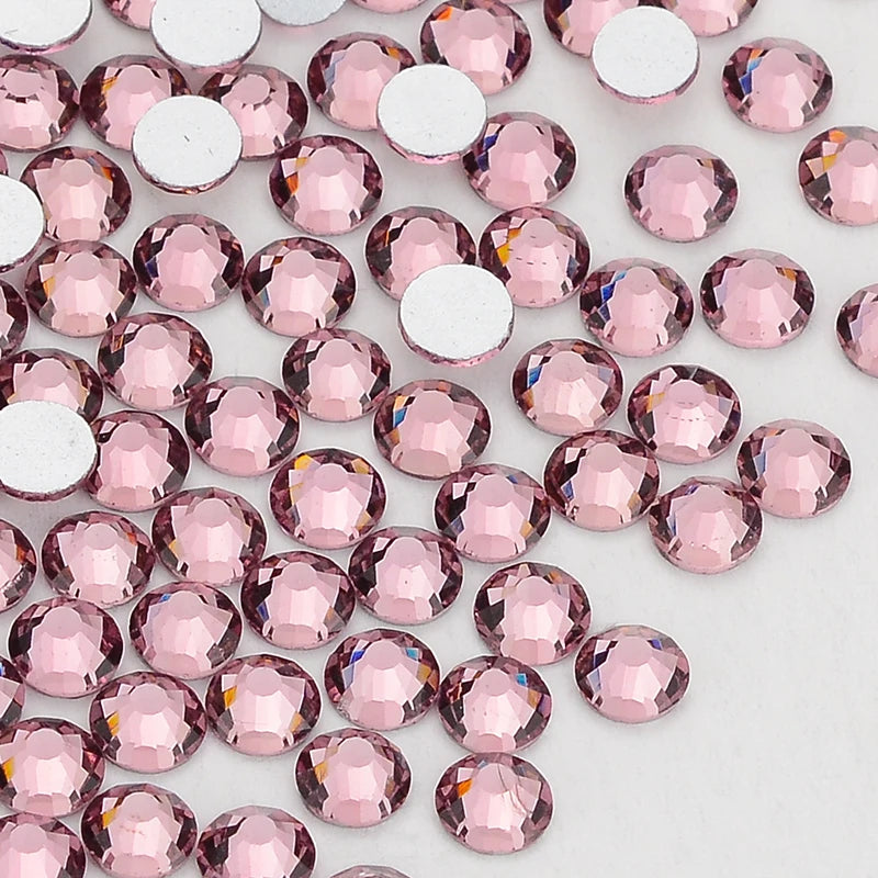 Wholesale Customize 1440pcs Stone SS6 Flatback Rhinestones Bulk Bling Bling Rhinestone Strass Crystal for Garment Accessories