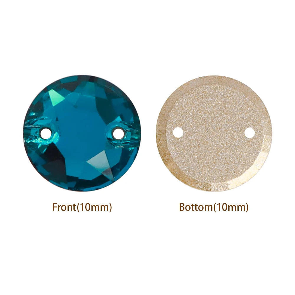 QIYI Factory Direct Wholesale Top Quality Durable Innovative Design Luxury Minimalist Versatile XIRIUS Sew-on Stone for DIY