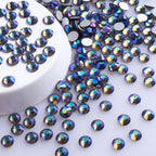 Wholesale High Quality Rhinestone Crystal AB Flat Back Glass Rhinestones Non Hotfix  Nail Art Crystal