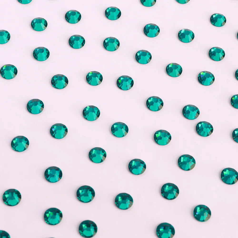 Crystal Wholesale Supplier SS3-SS50 Glass Flatback Rhinestones Non Hotfix Glitter Diamond Stone for Nail Art