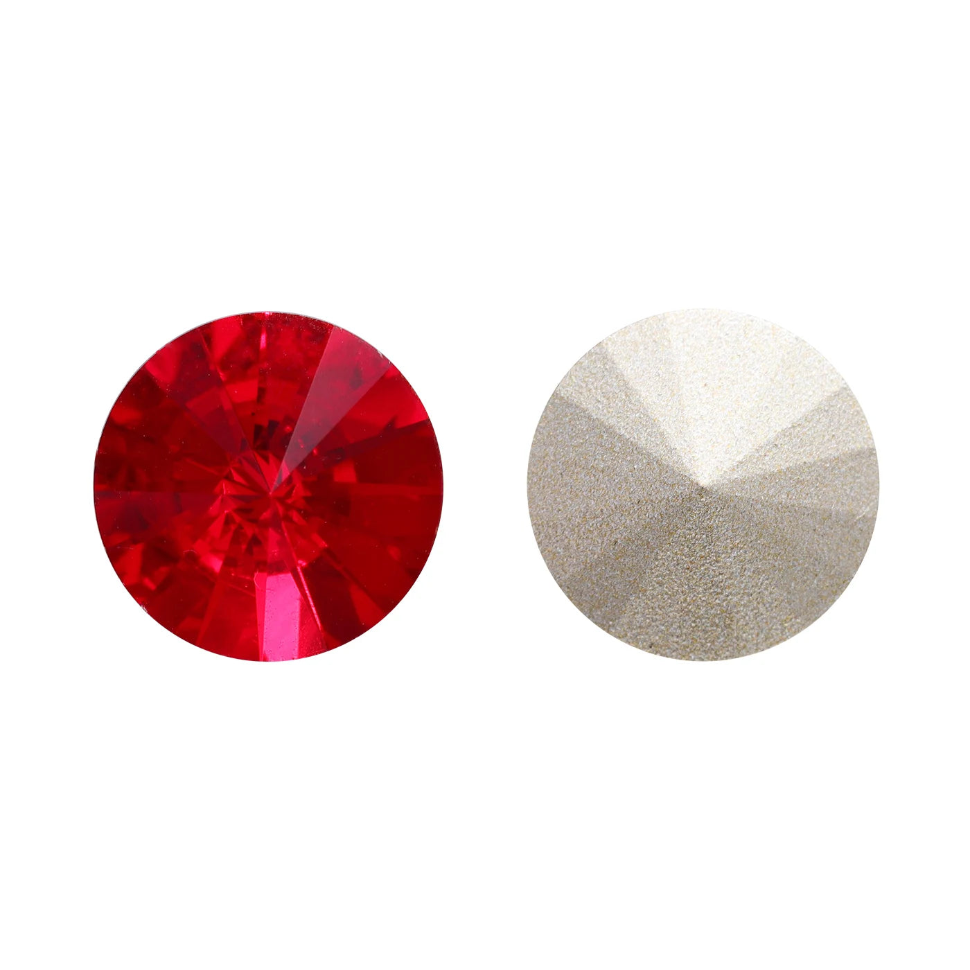 1122 QIyi  New Product Explosion Rivoli Shape Eco-friendly Materials Trendy Design K9 Glass Point Back Rhinestone for DIY