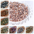 QIYI 1130-1187 SS30-SS60 Non Hot Fix Flat Back Factory Direct Wholesale High Quality Durable Glass Crystal Rhinestones for Girls