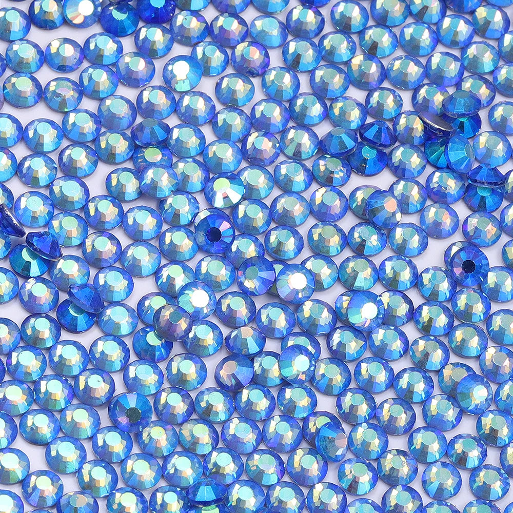 QIYI SS30-SS60 1001-1129 Colors Flat Back Non Hot Fix Durable Latest Fashion Popular Style Glass Crystal Rhinestones for Shoe